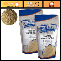 Toasted Flake Wheat Germ – Nutrient-Rich, Convenient Addition to Diet – 32 Oz (2