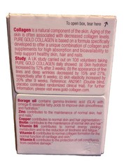 Gold Collagen Pure Plus Liquid Supplement 10x50ml New Sealed