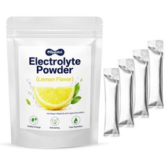 Electrolyte Powder Packets – Lemon Flavored Individual 6.35 Ounce (Pack of 1)