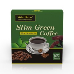 SLIM Green Coffee Ganoderma HEALTHY WEIGHT LOSS Control Detox Tea – USA Seller