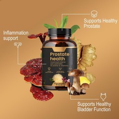 new Softgels for Prostate Support Health Men’s Body 90pcs Natural Wellness Car