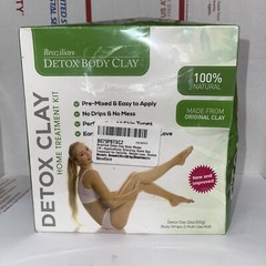 Brazilian Detox Body Clay Wrap Home Spa Treatment 3oz clay Multi Use Roll