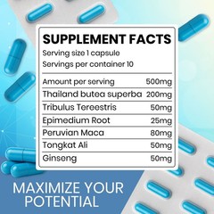 Male Herbal Enhancement fast acting last longer 10 capsule