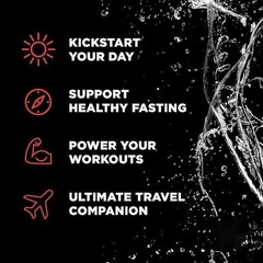 Zero Sugar Electrolyte Powder Drink Mix,Watermelon Flavor for Hydration Support`