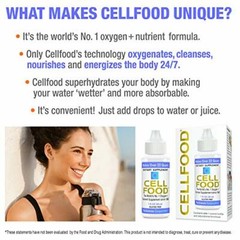 OXYGEN + NUTRIENT SUPPLEMENT Liquid Concentrate Supports Immune System CELLFOOD
