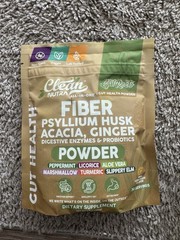 FIBER PSYLLIUM HUSK ACACIA, GINGER DIGESTIVE ENZYMES & PROBIOTIC