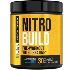 Pre Workout Powder with Creatine & elevATP – Muscle Building, Intense Energy, 30