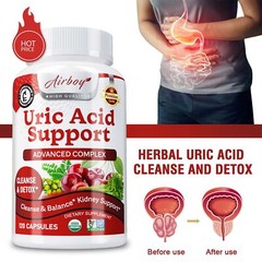 Uric Acid Support – Cleanse & Detox, Balance, Kidney Support – For Gout Relief
