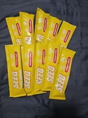 SEEQ Clear Protein Strawberry Lemonade – 10 Powder Sticks Lot – Exp 7/27