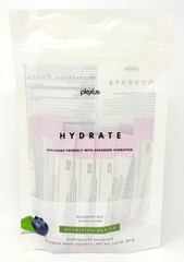 Plexus HYDRATE Electrolyte Hydration Drink Mix 20 Packets BLUEBERRY ACAI