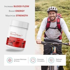 Nitric Oxide BloodFlow-7 Maximum Circulation Formula and Daily Wellness US STOCK