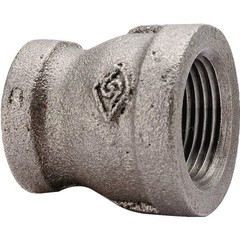 ProSource B240 50X40 Reducing Pipe Coupling, 2 x 1-1/2 in, FIP, Steel, SCH 40 Sc