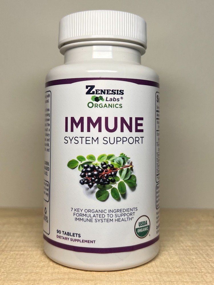 Organic Immune System Support – 4 bottles – Special New Product Pricing