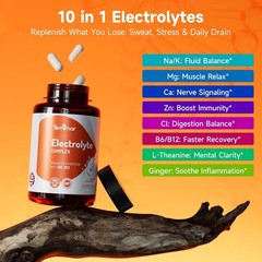 Electrolyte Capsule Complex, 120 Count – Balanced Hydration for Peak Performance