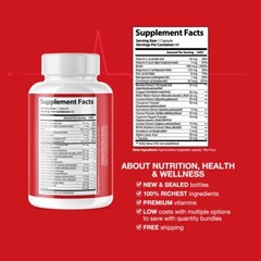 Glycogen Support- Blood Support- 3 Bottles- 180 Capsules