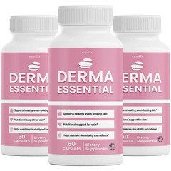 ( 3 Pack ) Derma Essential Capsules Premium Derma Essential for Skin Clarity