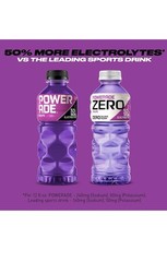 POWERADE ZERO Grape Bottled Electrolyte Sports Drink, 20 fl oz, 8 Count
