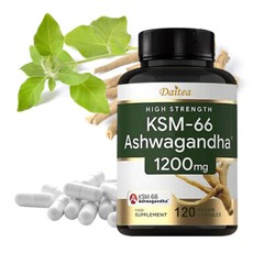 KSM-66 Ashwagandha 1200 Mg – Balance Mood, Reduce Stress,Increase Stamina
