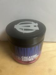 Animal Creatine Chews – Fruit Punch – 120 Tablets – EXP 10/2027 Workout Recovery