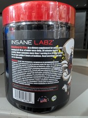 Insane Labz Pre Workout Powder Grape Flavor 30 Serv *EXP 1/2028*