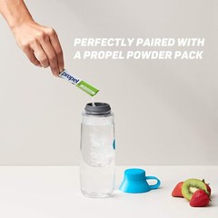 Propel 20oz Reusable Bottle, BPA Free, Impact Resistant, On-The-Go Blue