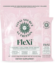 Vital Source Nutrition – Flexi – Creatine & Collagen Stick Packs..-+