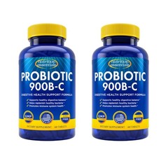 2x Nutrition Essentials Probiotics 900B-C With LACTASE 60ct Exp 2/28