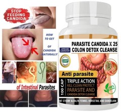 Intestinal Parasite Cleanse Detox Dietary Capsules Supports Digestion Free Ship