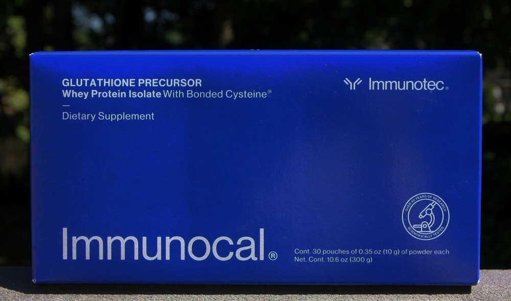 Immunocal Classic (Blue) Regular Glutathione Precursor, 30 Pouches by Immunotec