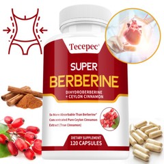 Berberine 250mg Dihydroberberine with Ceylon Cinnamon 4000mg Capsules