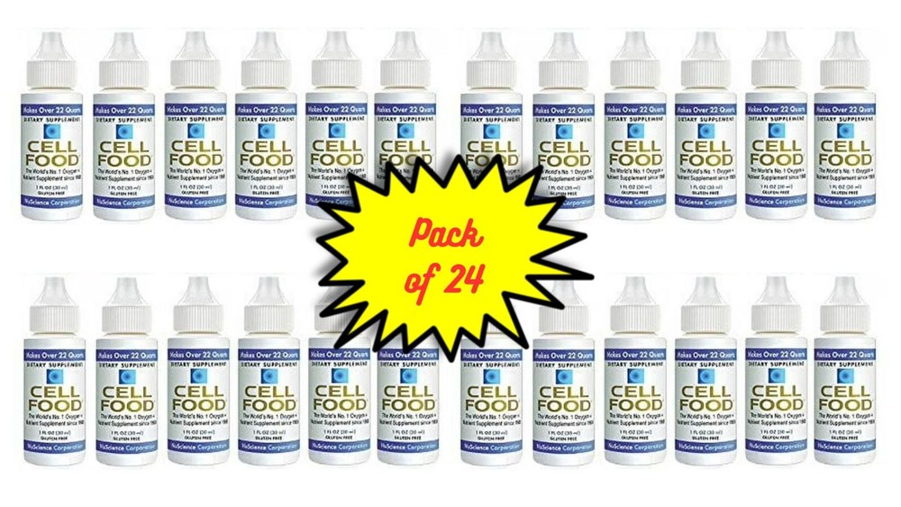 Cellfood Liquid Concentrate, 1 oz. Pack of 24 EXP 02/2027