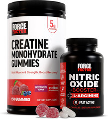 Creatine Gummies, 5 Grams Creatine Monohydrate, Mixed Berry, 150 Gummies, 30 Ser