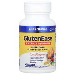 2 X Enzymedica, GlutenEase�, 60 Capsules