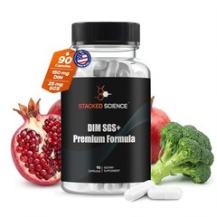 DIM SGS+ Hormone Balance & Detox Supplement for Men & Women – Plant-Based