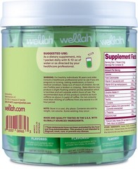Wellah Get-Going Green Apple Flavored Pre-Workout Stickpacks (20 servings)