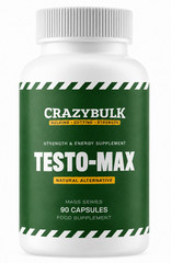 CrazyBulk Testo-Max Testosterone Booster – Bodybuilding Muscle Growth
