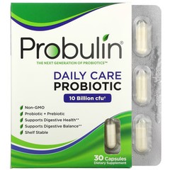 2 X Probulin, Daily Care, Probiotic, 10 Billion CFU, 30 Capsules-worldwide