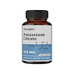 Potassium Citrate Supplement Heart & Joint Health 30/60/120 Capsules Gluten-Free