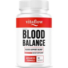 VitaFlow Circulation Blood Flow Support Supplement Capsules 1 Pack 60Ct