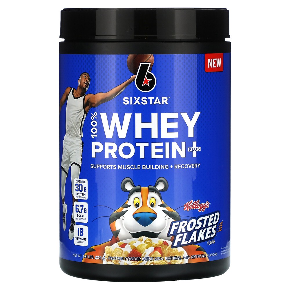 100% Whey Protein Plus, Kellog’s Frosted Flakes, 1.81 lbs (821 g)