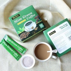 SLIM GREEN COFFEE With Ganoderma HEALTHY WEIGHT LOSS. Weight Control Detox Tea