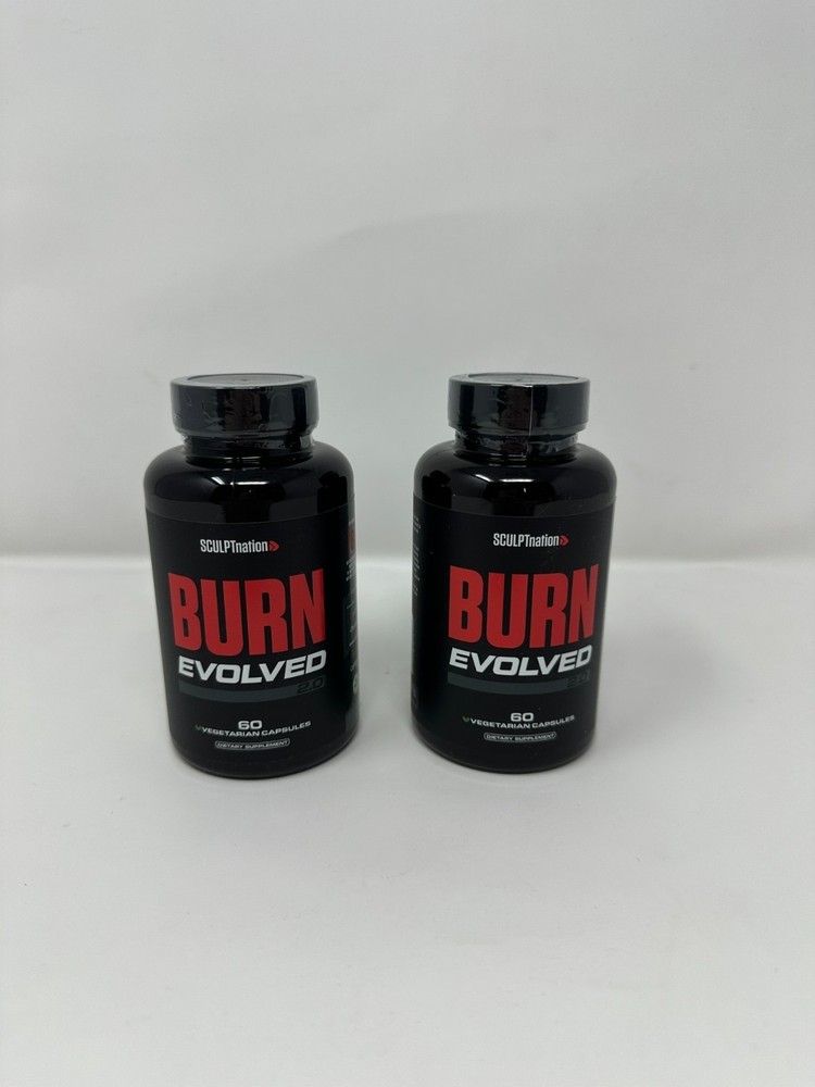 Pack) (2 Burn Evolved 2.0 SculptNation – Burner Fat 60 Capsules