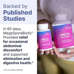 1-3PACK Microbiome Labs MegaSporeBiotic | Spore-Based Probiotic for Gut Health