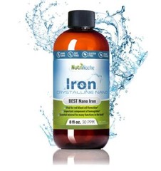 NutriNoche Liquid Iron | 99.99% Ultra Pure Crystalline Nano Iron Particles