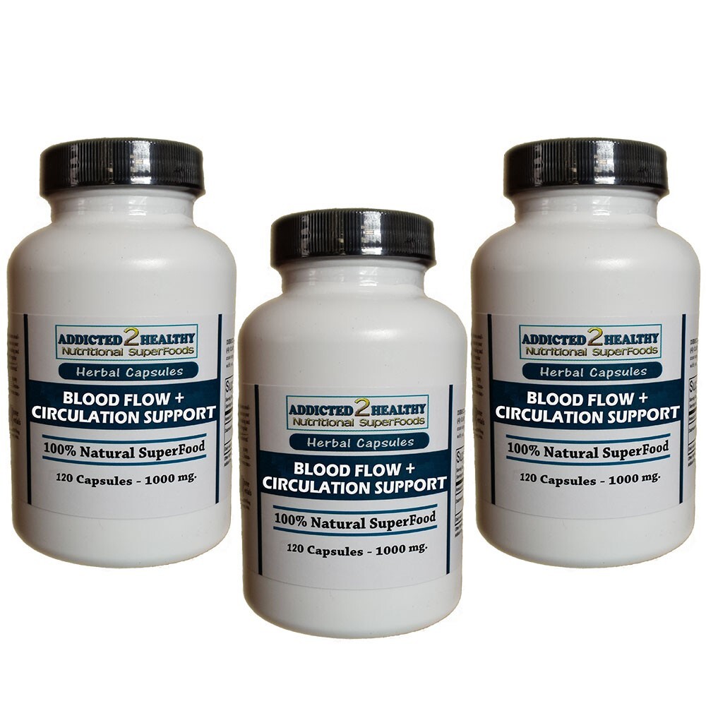 360 Blood Flow + Circulation Support Capsules|Beet Root, Cayenne, Garlic, Ginger
