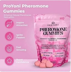 3PCS Pheromone Gummies – Enhances Your Natural Pheromones From Within – 60 Count