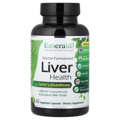 2 X Emerald Laboratories, Liver Health, 60 Vegetable Caps