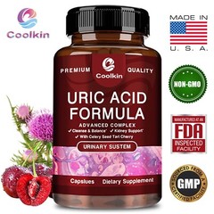 Uric Acid Formula-Tart Cherry, Milk Thistle,Cranberry-Kidney Cleanse,Gout Relief