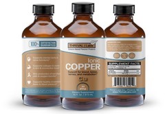 Ionic Colloidal Copper Liquid (16oz/30 PPM) | Blood | Hair | Skin- Thrival Labs