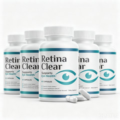 (5 Pack) Retina Clear Capsules, RetinaClear Eye Health Support (60*5Capsules)